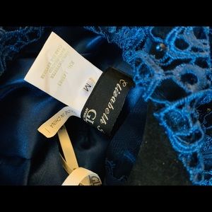 Royal blue dress with pockets and beautiful bow